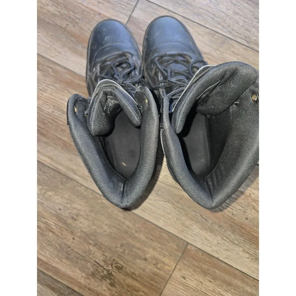 Interceptor Men’s Tactical Combat Boots Black Leather Size 11 ASTM F2413-24